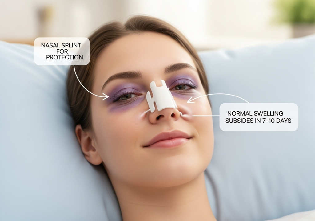 nose surgery before and after