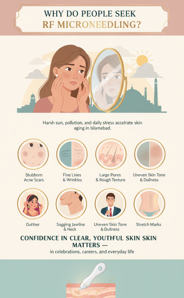 RF Microneedling Cost in Islamabad