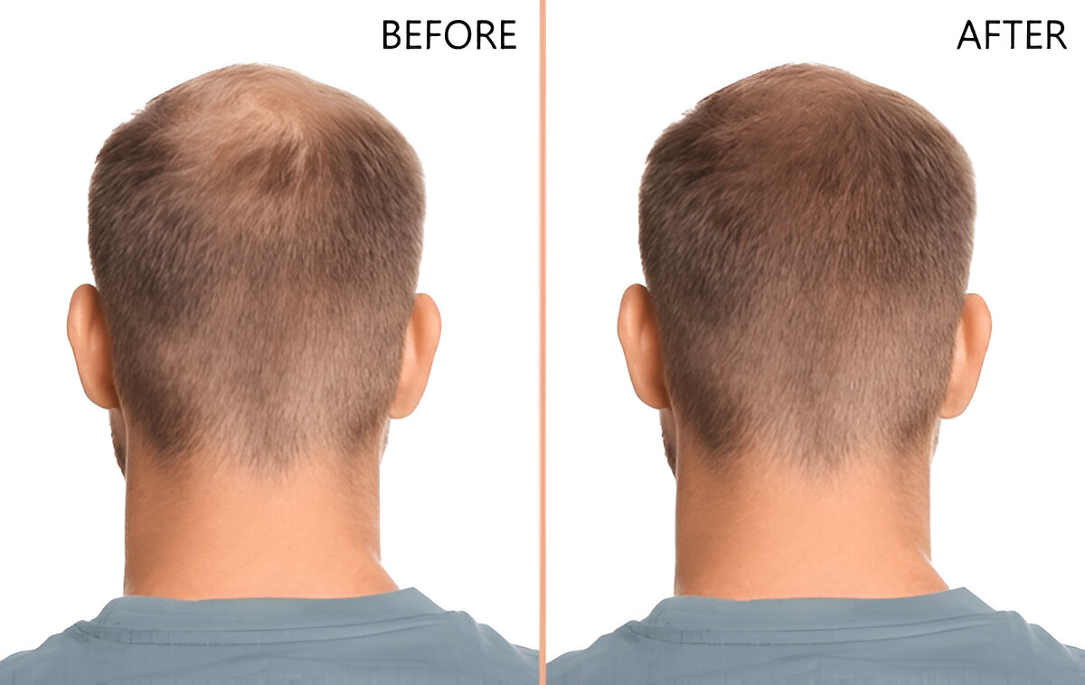 hair loss treatment before and after