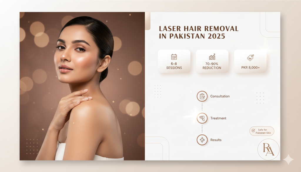 Laser Hair Removal in Pakistan – Complete Guide to Permanent Hair Reduction