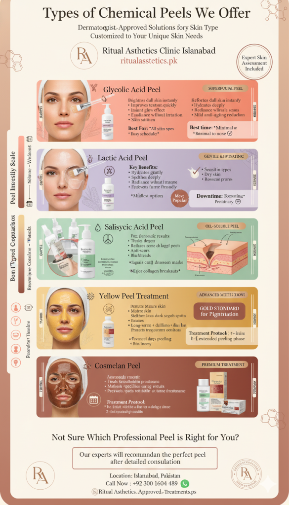 best chemical peel types