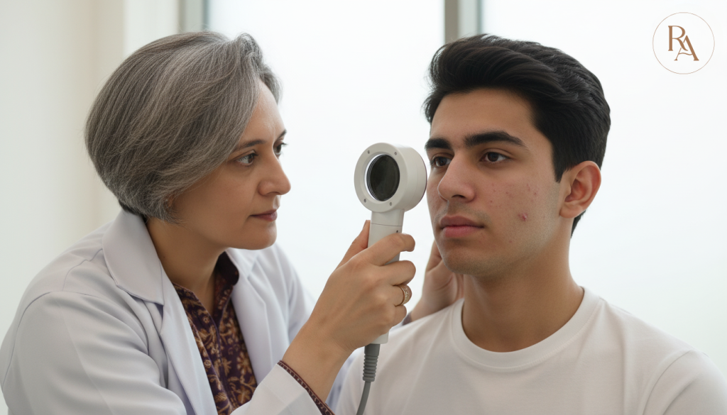 acne scar treatment at ritual aesthetics clinic islamabad